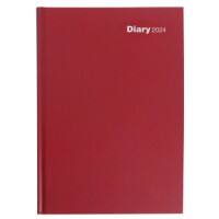 Niceday Diary A5 2023 1 Day per page Portrait Red English 15.2 x 21.5 cm
