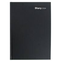 Niceday Diary A5 2023 Week to view Portrait Black English 15.2 x 21.5 cm