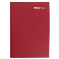 Viking Diary 2025 Weekly English 15.2 (W) x 21.5 (H) cm Red