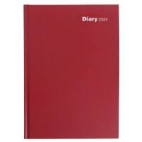 Niceday Diary 2022 A5 Week to view Paper Red