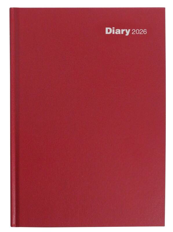 Viking Diary 2026 A4 1 Day per page Red 5108724