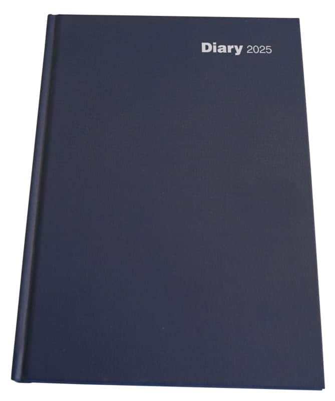Viking Diary 2026 A4 1 Day per page Blue 5108733