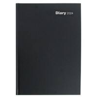 Niceday Diary A4 2023 Week to view Portrait Black English 21.5 x 30.5 cm
