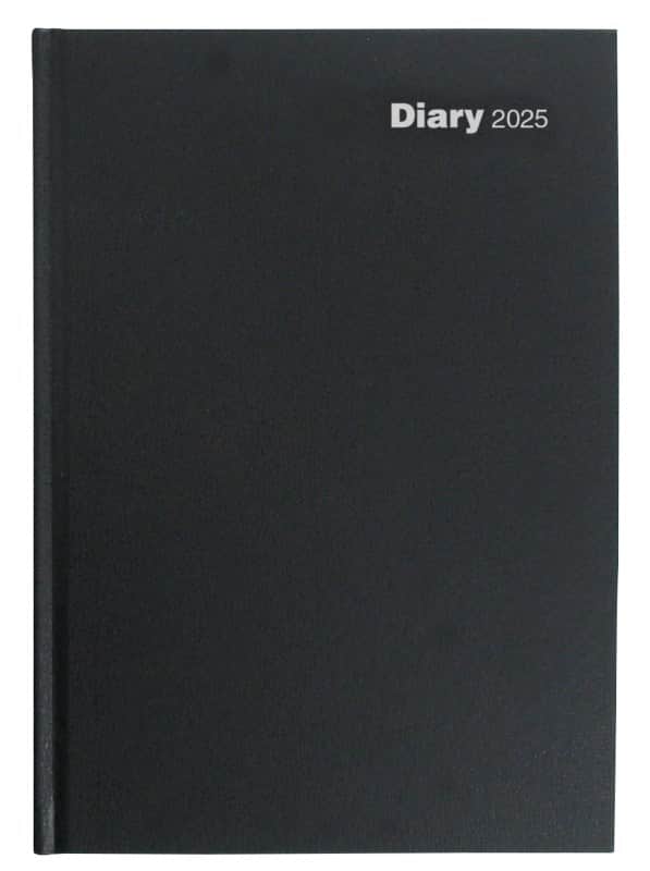 Viking Slimline Diary 2026 Week to view English Black 5108832