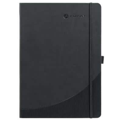 Foray Notebook Black A4 Squared Perforated 192 Pages 96 Sheets