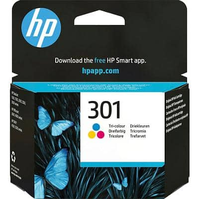 HP 301 Original Ink Cartridge CH562EE Cyan, Magenta, Yellow