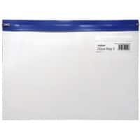 Snopake Zip Lock Bags 12804 A4+ Zip PP (Polypropylene) 37 (W) x 26 (H) cm Blue