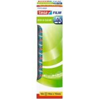 tesa Tape tesafilm Eco & Clear 57070 Transparent 15 mm (W) x 10 m (L) PP (Polypropylene) 10 Rolls