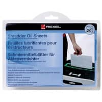 Rexel Shredder Oil Sheets for Shredder Maintenance Pack of 20