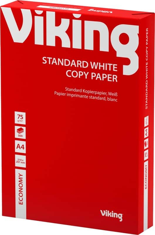 Viking Economy A4 Printer Paper 75 gsm Matt White 500 Sheets