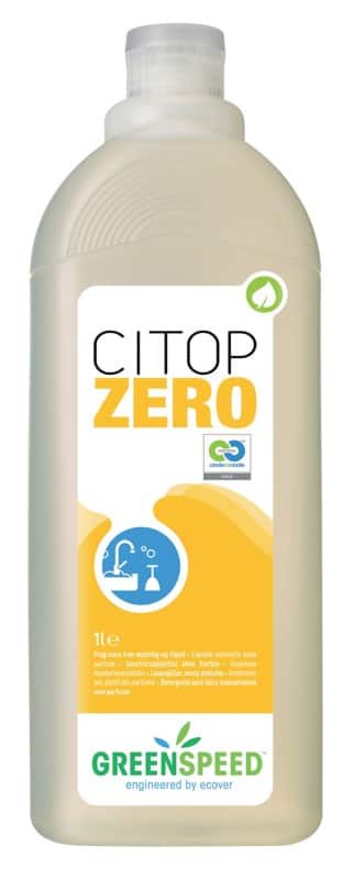 Greenspeed Washing Up Liquid Citop Zero 1L