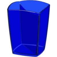 CEP Pencil Pot 530 H Polystyrene Blue 7.4 x 7.4 x 9.5 cm