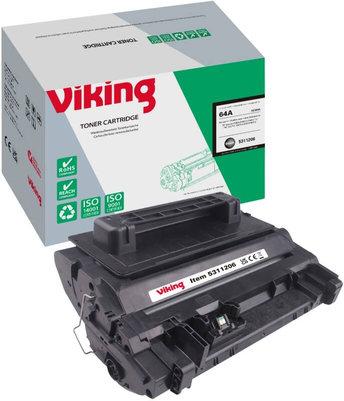 Viking 64A Compatible HP Toner Cartridge CC364A Black