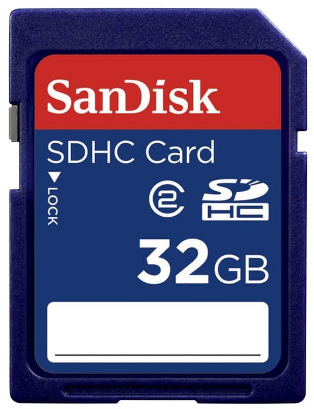 SanDisk SDHC Flash Memory Card 32 GB