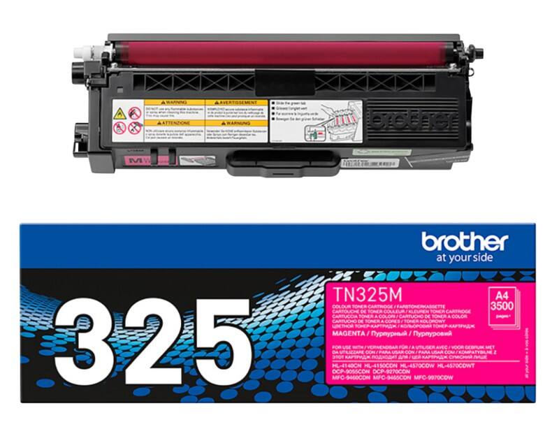 Brother TN-325M Original Toner Cartridge Magenta