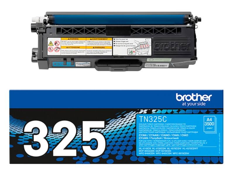Brother TN-325C Original Toner Cartridge Cyan