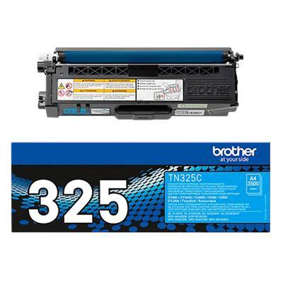 Brother TN-325C Original Toner Cartridge Cyan