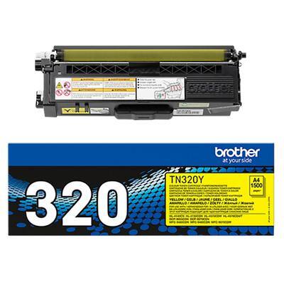 Brother TN-320Y Original Toner Cartridge Yellow