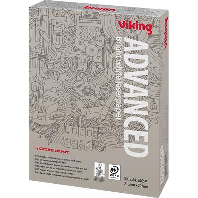 Viking Advanced A4 Printer Paper White 90 gsm Smooth 500 Sheets