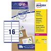 Avery L7162-500 Address Labels Self Adhesive 99.1 x 33.9 mm White 500 Sheets of 16 Labels
