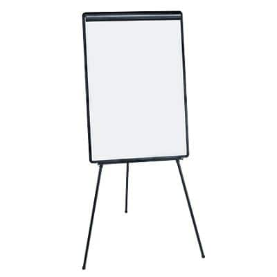 Niceday Freestanding Flipchart Tripod Easel with Adjustable Height 65 x 90cm Black