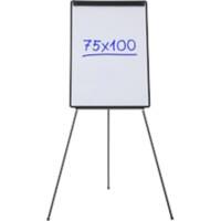 Viking Flipchart Easel Budget Black 75 x 100 cm