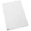 Office Depot Cut Flush Folder A4 Transparent PP (Polypropylene) Recycled 60% 100 Microns Pack of 100