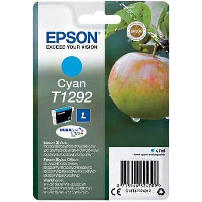 Epson T1292 Original Ink Cartridge C13T12924012 Cyan