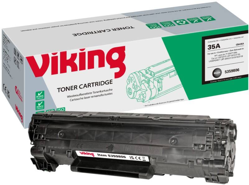 Viking 35A Compatible HP Toner Cartridge CB435A Black