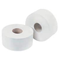 Unbranded Recycled Toilet Roll 2 Ply 6.323 12 Rolls