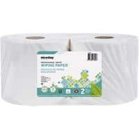 Niceday Professional Industrial Tissue Standard 2 Ply 2 Rolls of 1000 Sheets