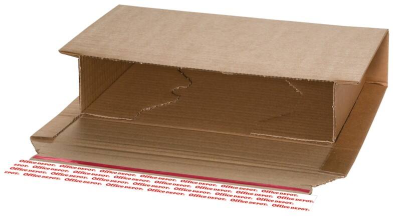 ColomPac Shipping Box Cardboard 175 (W) x 299 (D) x 80 (H) mm Brown