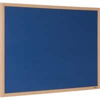 Viking Wall Mountable Notice Board 90 x 60 cm Blue