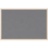 Viking Wall Mountable Notice Board 90 x 60 cm Grey