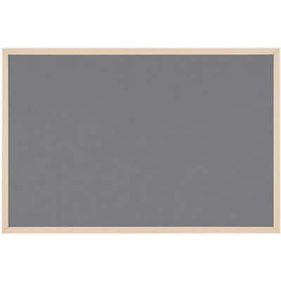 Viking Wall Mountable Notice Board 90 x 60 cm Grey