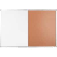 Office Depot Wall Mountable Combination Board 1200 x 900mm Brown & White