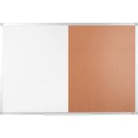 Office Depot Wall Mountable Combination Board 900 x 600mm Brown & White