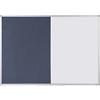 Office Depot Wall Mountable Combination Board 1200 x 900mm Blue & White