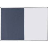 Office Depot Wall Mountable Combination Board 900 x 600mm Blue & White