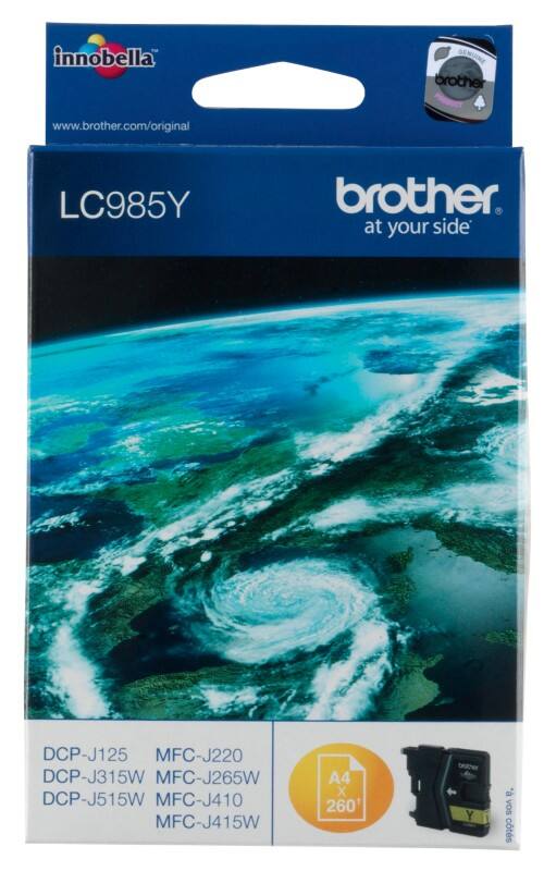 Brother LC985Y Original Ink Cartridge Yellow