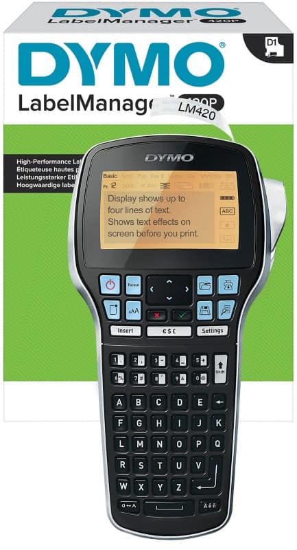 DYMO Label Maker LabelManager 420P ABC