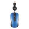Ativa Wired Ergonomic Mini Mouse AT-2277 Optical For Right and Left-Handed Users 75 cm USB-A Cable Blue