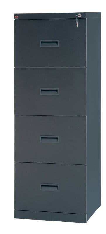 Realspace Filing Cabinet Panels Black 2 And 2 Drawers