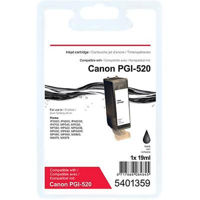Office Depot Compatible Canon PGI-520BK Ink Cartridge Black | Viking Direct  IE