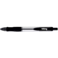 Foray Comfort RT-M Ballpoint Pen Black Medium 0.3 mm Non Refillable Pack of 12