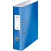 Leitz 180° WOW Lever Arch File A4 80 mm Blue 2 ring 1005 Laminated Cardboard Portrait