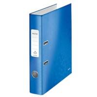 Leitz 180° WOW Lever Arch File A4 50 mm Blue 2 ring 1006 Laminated Cardboard Portrait