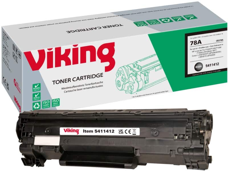 Viking 78A Compatible HP Toner Cartridge CE278A Black