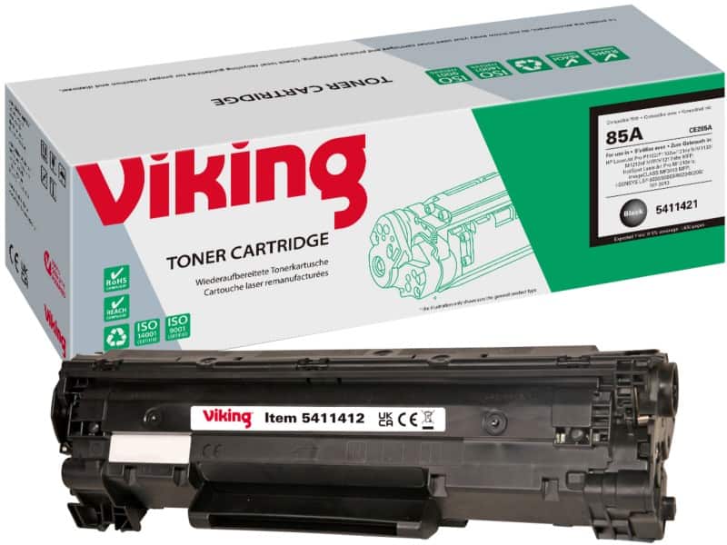 Viking 85A Compatible HP Toner Cartridge CE285A Black