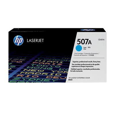 HP 507A Original Toner Cartridge CE401A Cyan